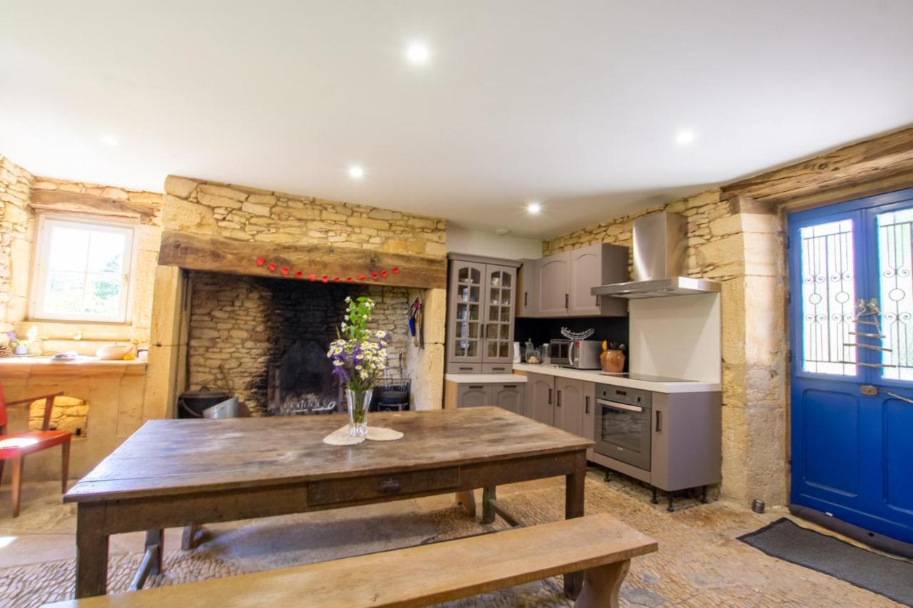 Chez Renou Et Prosperou Maison Typique Du Sarladait Saint-Genies Exteriör bild