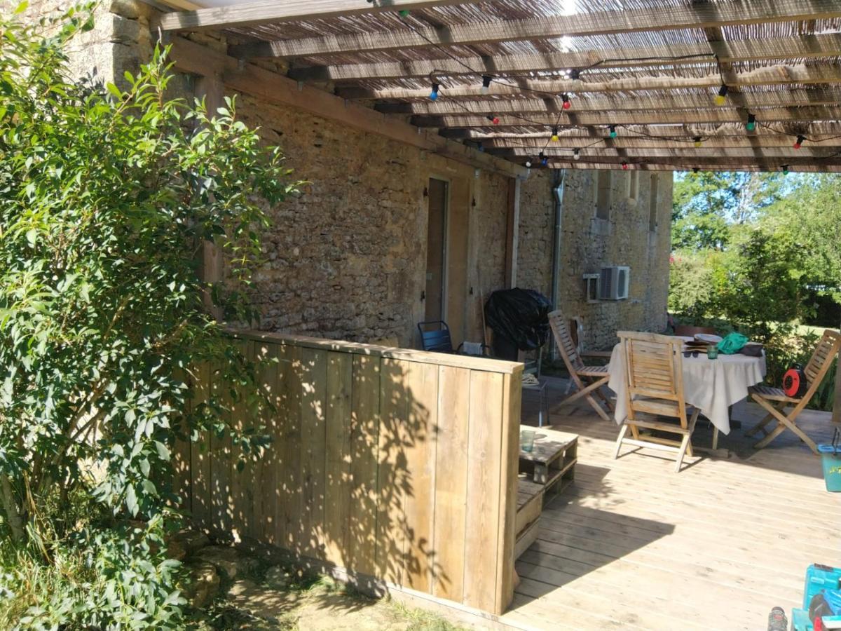 Chez Renou Et Prosperou Maison Typique Du Sarladait Saint-Genies Exteriör bild